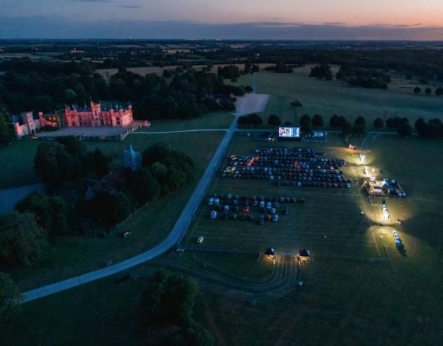 Knebworth House Drive-in Cinema