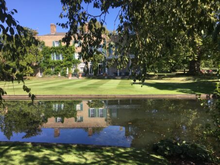 Abbots Ripton Hall pond