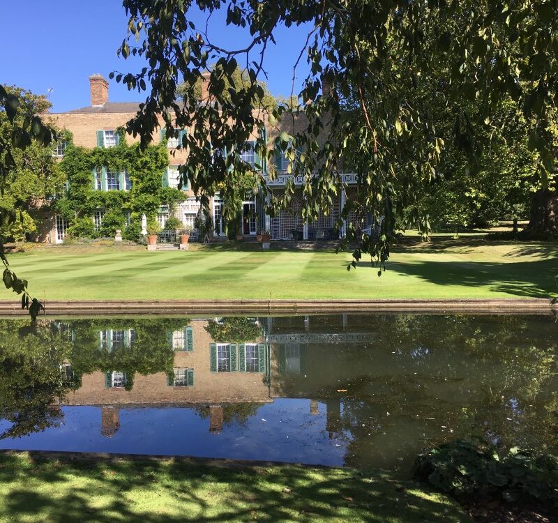 Abbots Ripton Hall pond