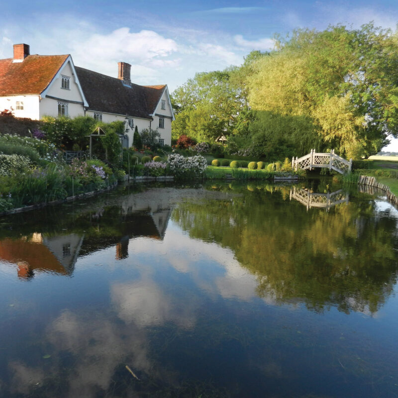 Bedfield Hall river