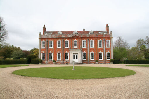 Belchamp Hall front path