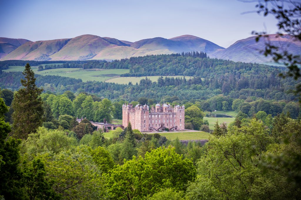 Drumlanrig Castle and the Scottish landscape