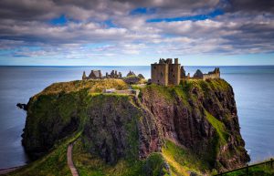 Dunnottar Castle in Stonehaven, Scotland