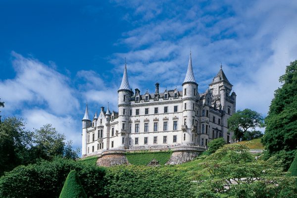 Dunrobin Castle near Inverness in Scotland