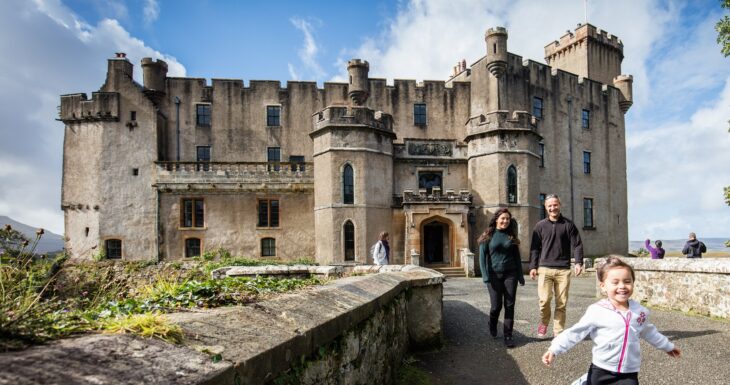 Dunvegan Castle in Scotland