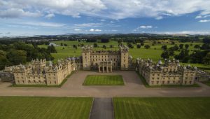 Floors Castle in Scotland