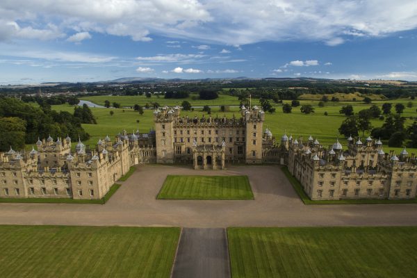 Floors Castle in Scotland