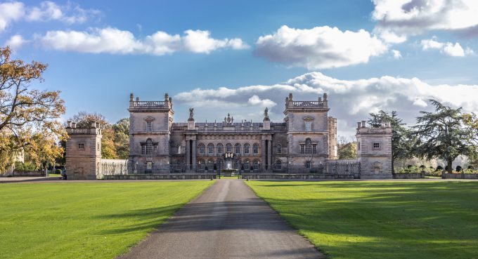 Grimsthorpe Castle in Lincolnshire