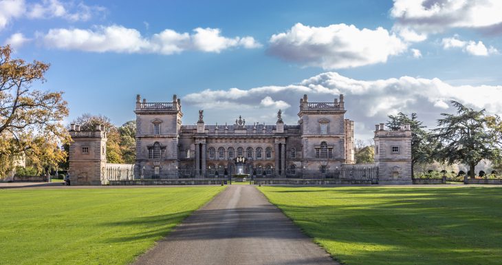 Grimsthorpe Castle in Lincolnshire