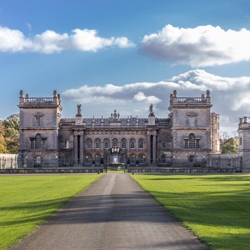 Grimsthorpe Castle in Lincolnshire