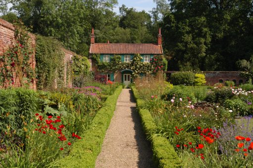 Hoveton Hall Gardens walled garden