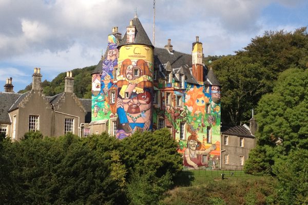 Kelburn Castle in Scotland