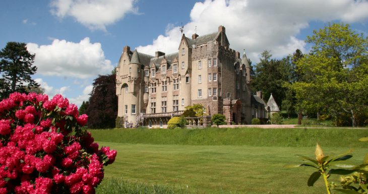 Kincardine Castle in Aberdeenshire