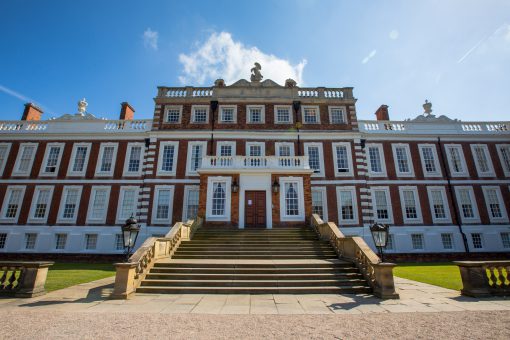 Knowsley Hall stately home in Merseyside