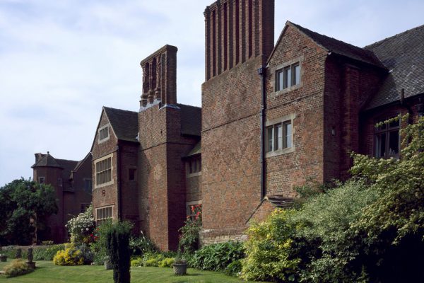 Upton Cressett Hall in Shropshire, home of William Cash