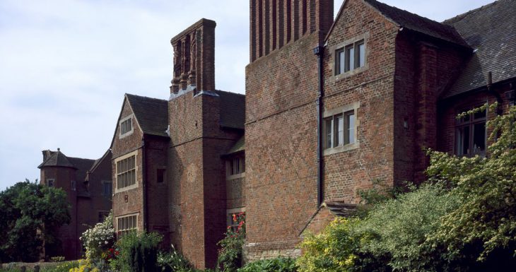 Upton Cressett Hall in Shropshire, home of William Cash