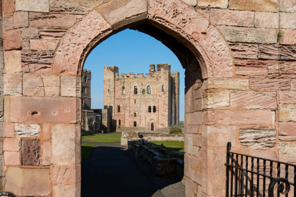 Bamburgh Castle, Entrance