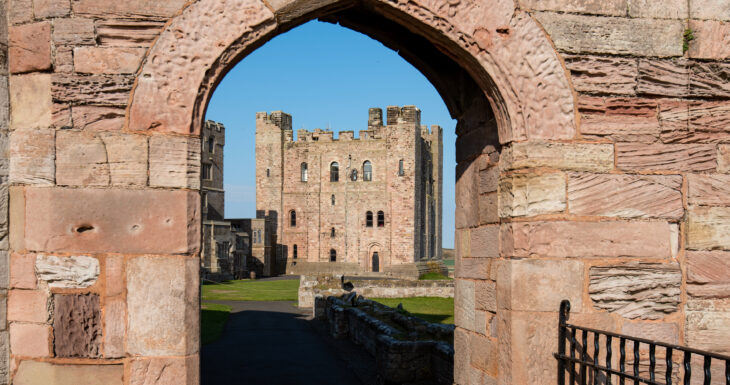 Bamburgh Castle, Entrance
