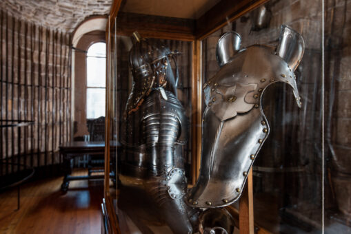 Bamburgh Castle, armour and weaponry