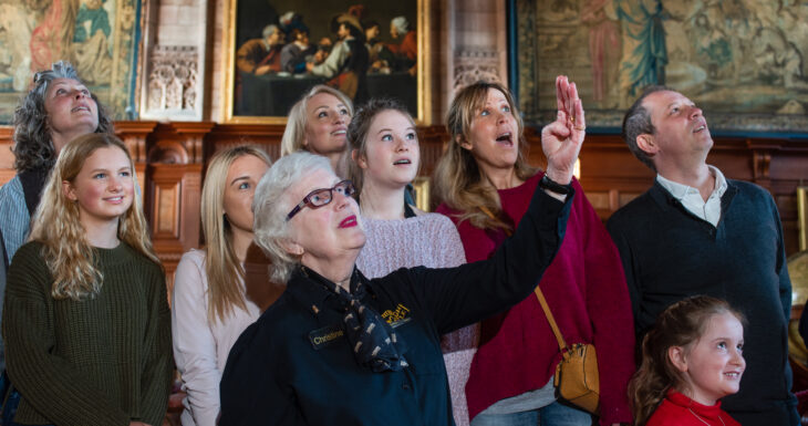 Bamburgh Castle, visitor experience in the castle