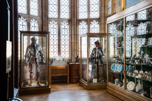 Bamburgh Castle, armour and plates