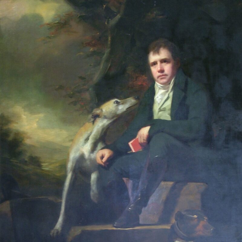 Abbotsford Sir Walter Scott Painting