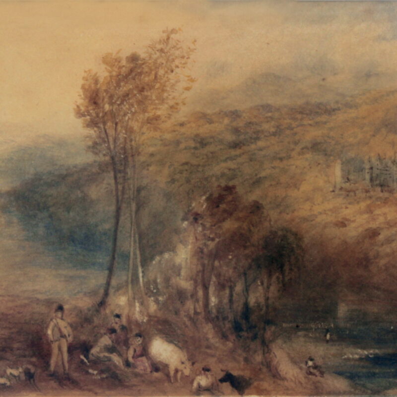 Abbotsford Lost JMW Turner Painting