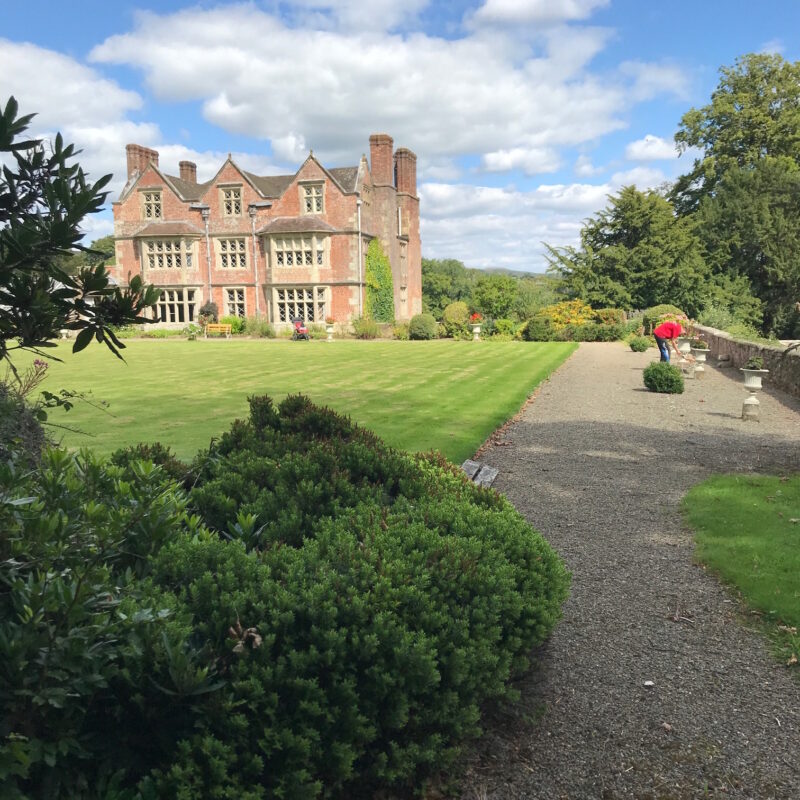 Acton Scott Hall grounds