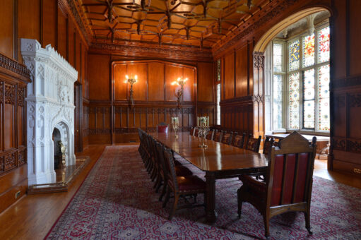 Allerton Castle dining room