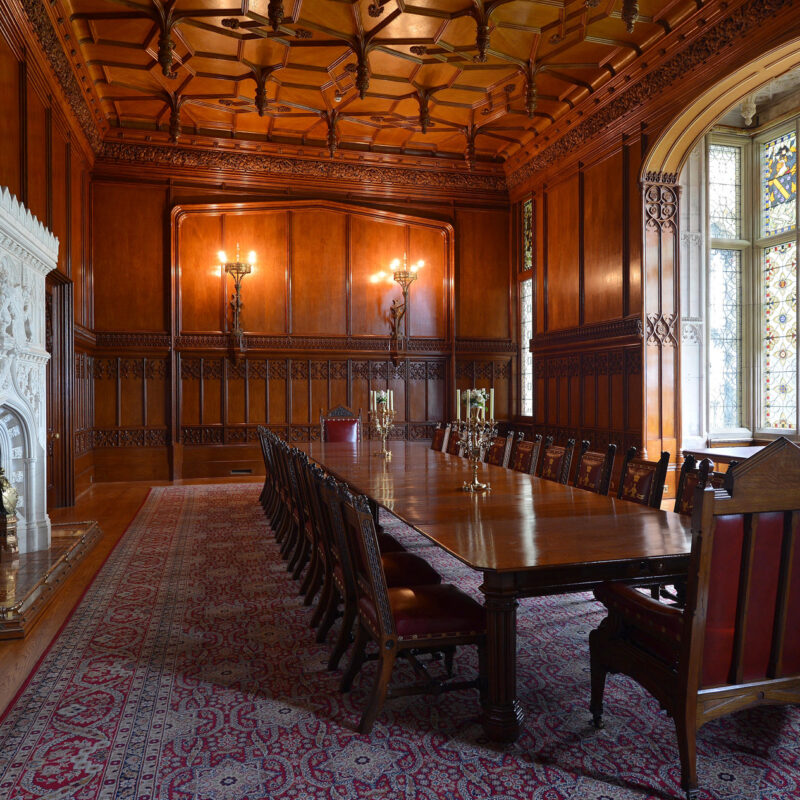 Allerton Castle dining room