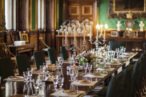 Alnwick Castle dining room