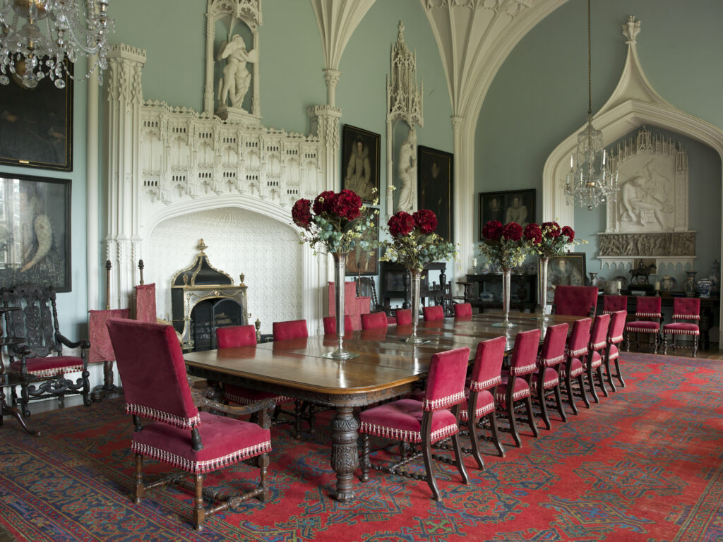 Arbury Hall dining rooms