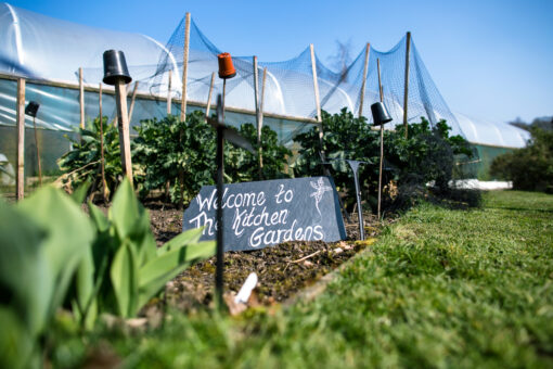 Askham Hall kitchen garden