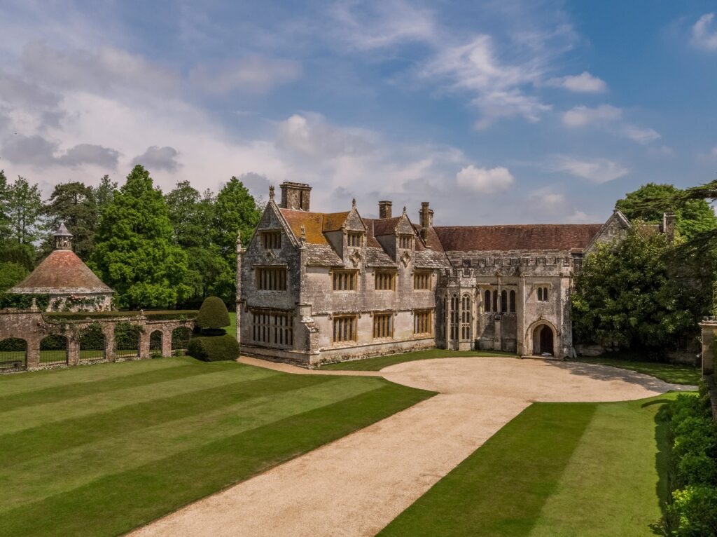 Athelhampton House and Gardens entrance