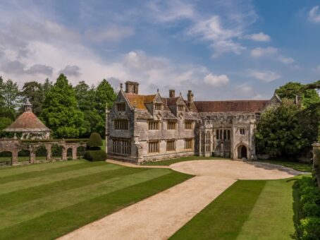 Athelhampton House and Gardens entrance