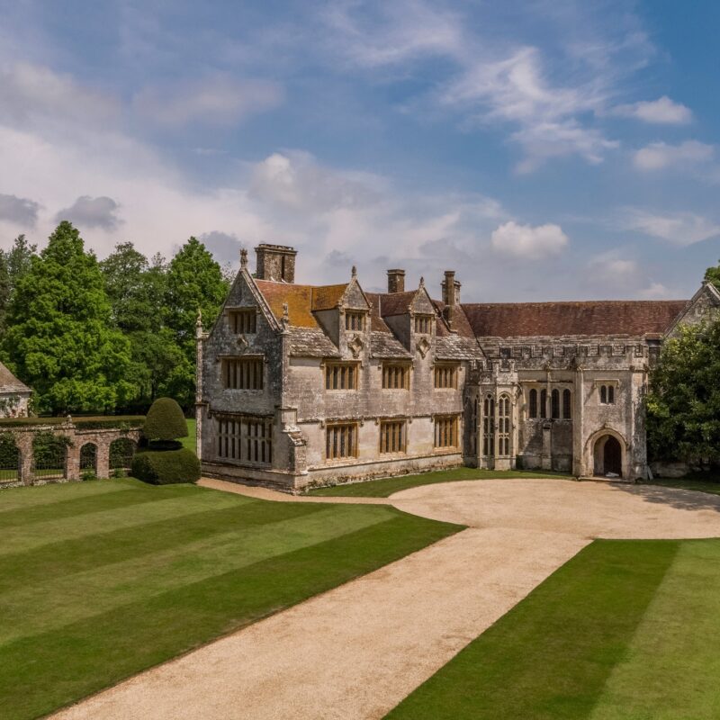 Athelhampton House and Gardens entrance