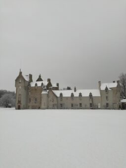Ballindalloch Castle in the snow by James Day (3)