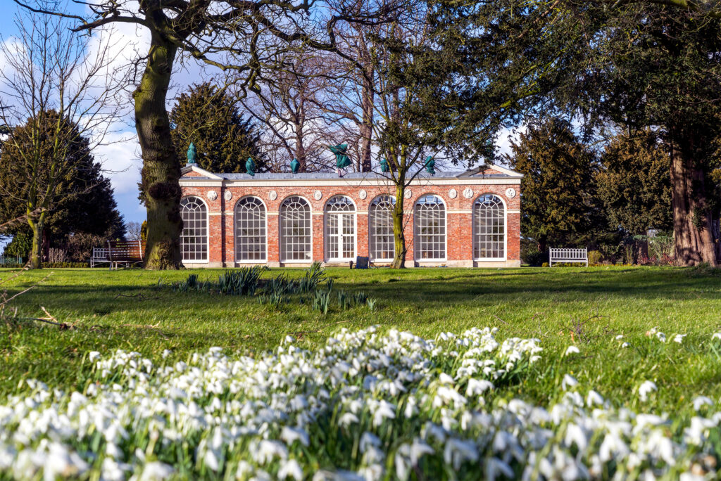 Burton Constable Hall grounds orangery