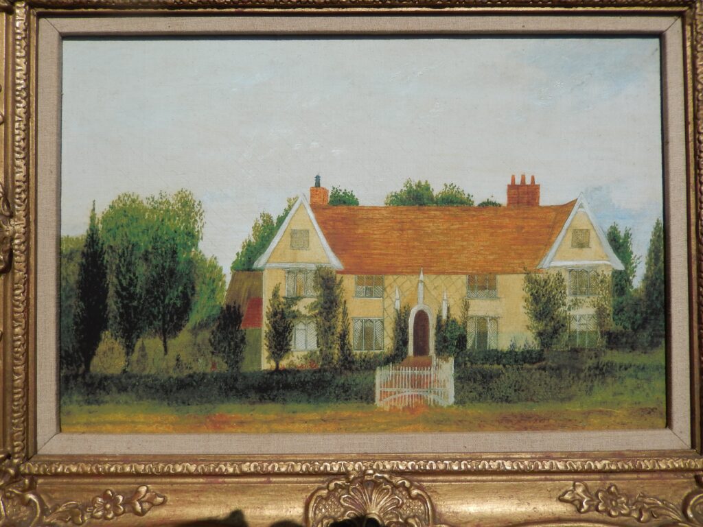 Bedfield Hall painting