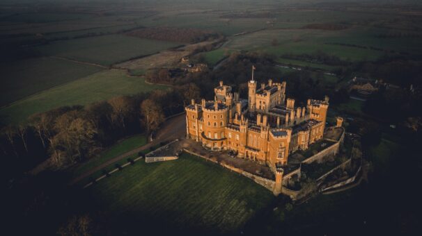 Belvoir Castle Overhead