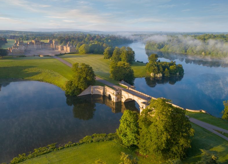 Blenheim Palace UNESCO World Heritage Site Oxfordshire