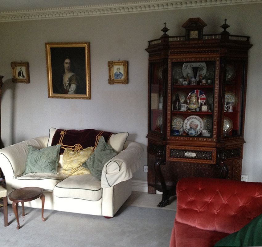 Brithdir Hall sitting room