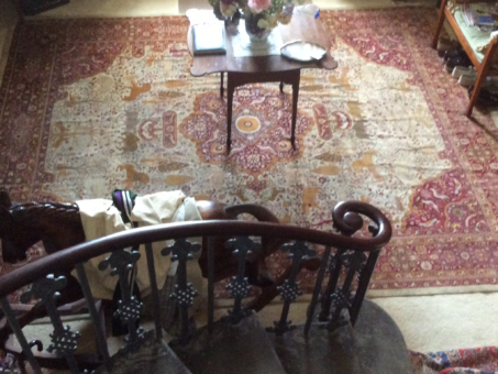 Broadward Hall historic Chinese rug