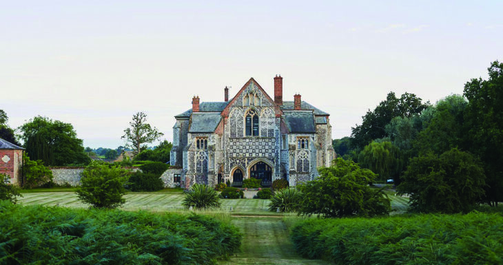 Butley Priory in Suffolk