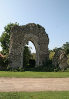 Butley Hall ruins