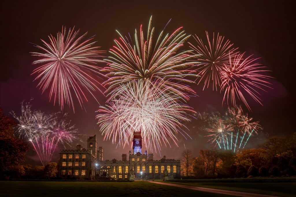 Carlton Towers fireworks