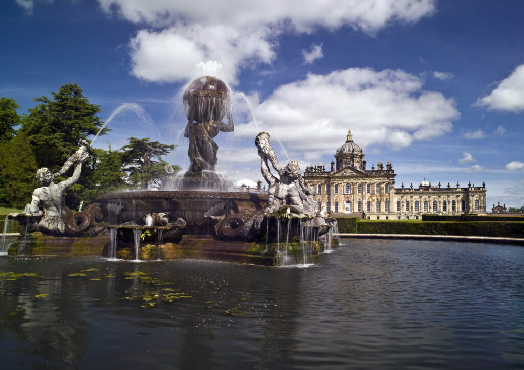 Castle Howard water fountain sculpture