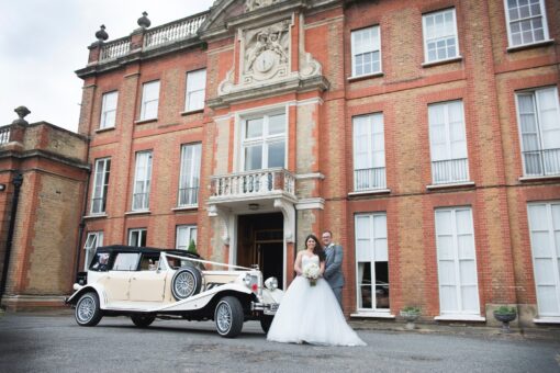 Camden Place Wedding Arrival