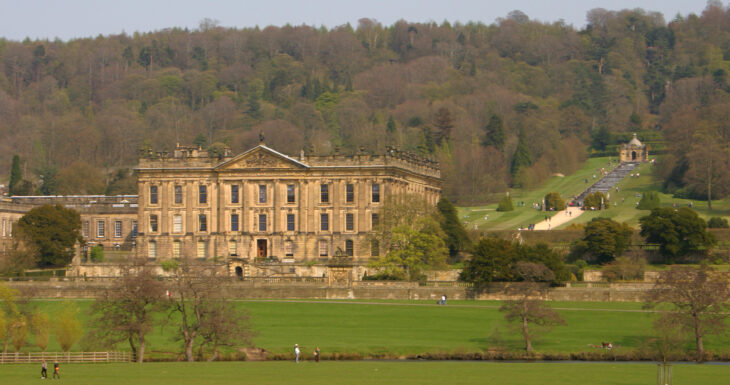 Chatsworth historic house in England
