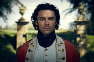 Aiden Turner stars as Poldark, filmed at Chavenage House